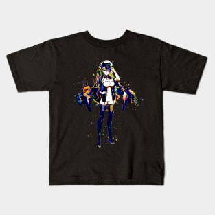 Honolulu Azur Lane Pop Art Kids T-Shirt